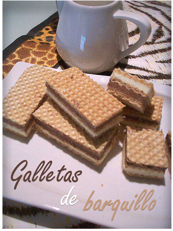 Resultado de imagen para galletas tipo barquillo